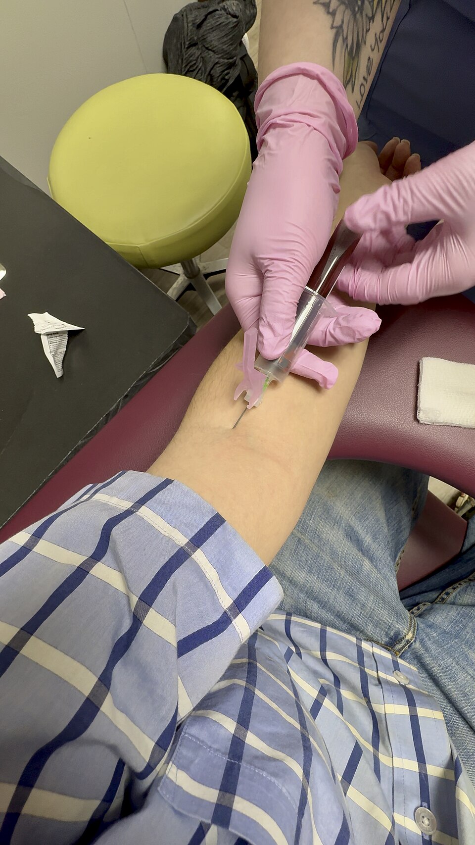 Venipuncture procedure